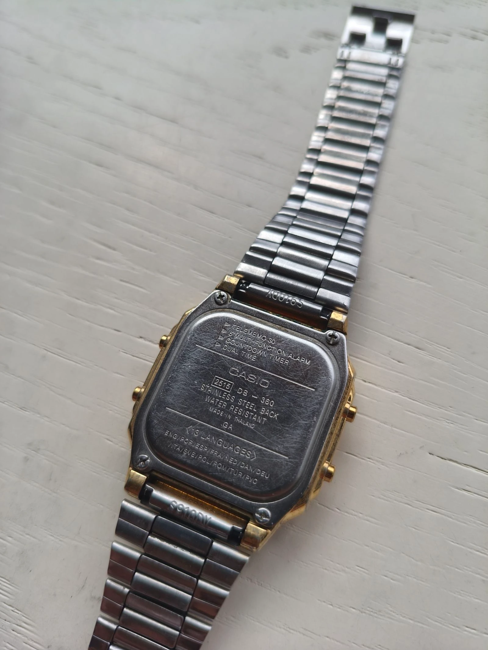 Casio antigo relógio digital  – photo 8